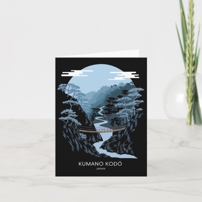 Carte Randonnée Japon Kumano Kodo (Devant)