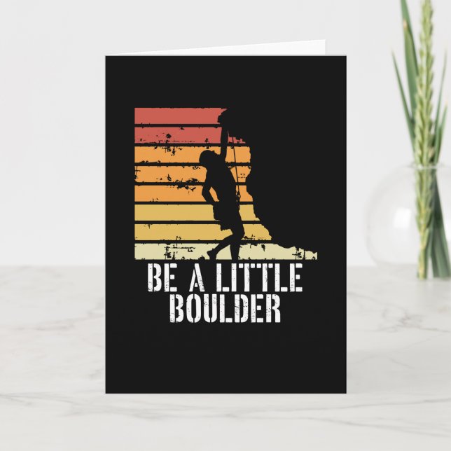 Carte Randonnée vintage rétro (Devant)