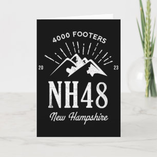Carte Randonnées dans les 4 000 pieds du New Hampshire N