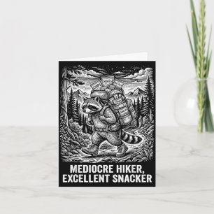 Carte Randonneur médiocre excelllent snackeur raton lave