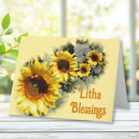 Rangée de Tournesols Litha Bénédictions du Solstic