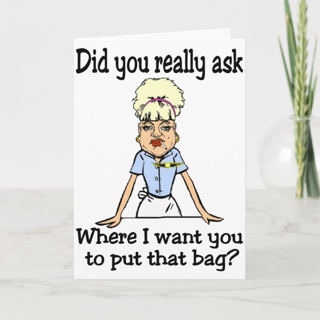 Carte Rangez le sac (Devant)