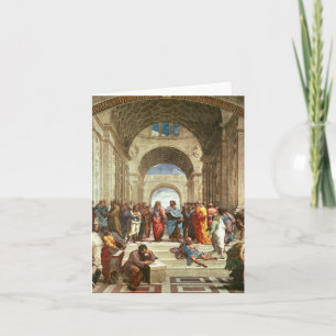 Carte Raphael - L'École d'Athènes