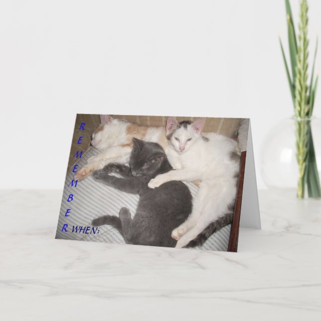 CARTE RAPPELEZ-VOUS QUAND.... (Devant)