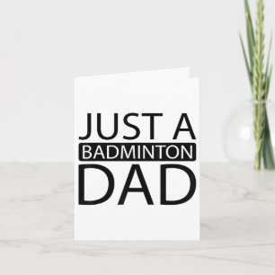 Carte Raquette Volant de badminton - Juste Un Badminto