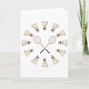 Carte Raquettes de badminton