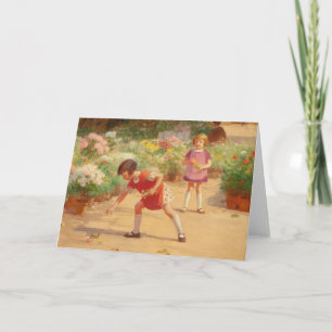 Carte Rassembler les fleurs   Victor Gabriel Gilbert