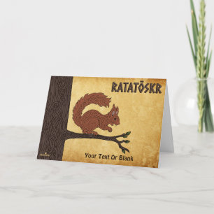 Carte Ratatöskr, Écureuil Norois/Viking