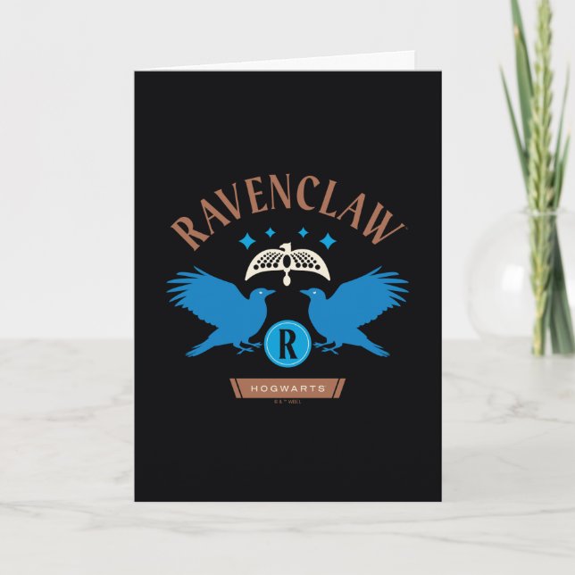 Carte RAVENCLAW™ Maison double aigle Diadem Graphique (Devant)