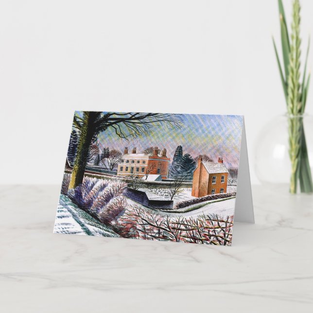 Carte Ravilier - Vicarage en hiver (Devant)