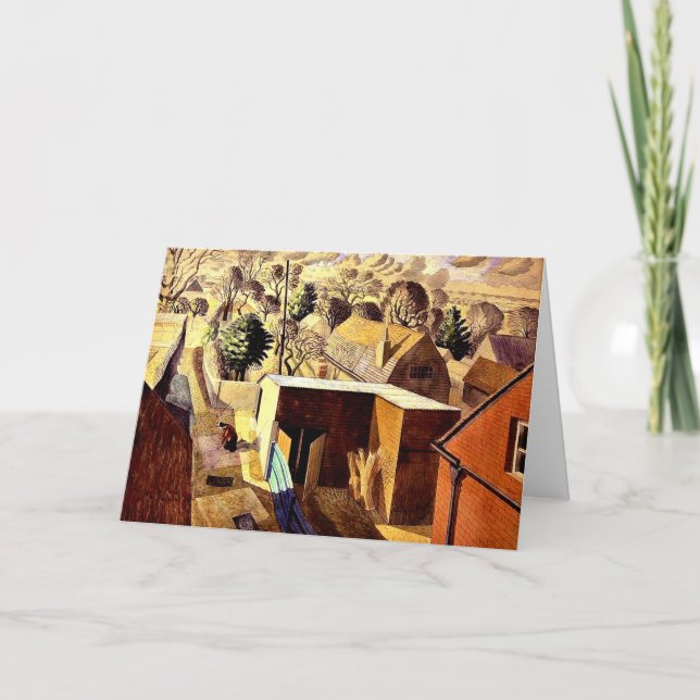 Carte Ravilieux - Vue depuis Brick House Great Bardfield (Devant)