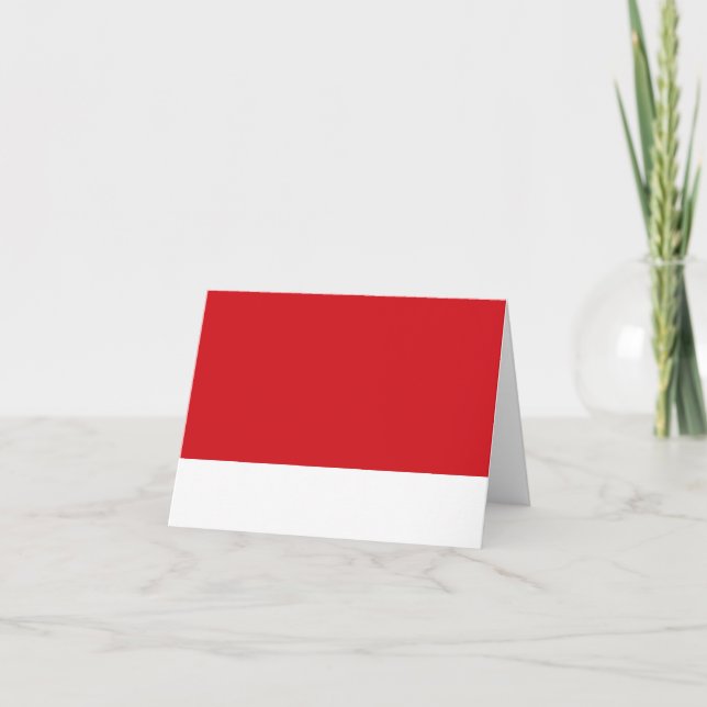 Carte Rayé rouge (Devant)