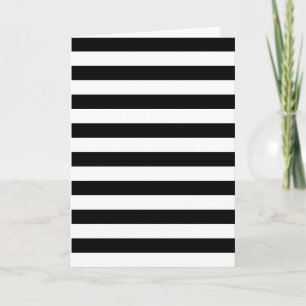 Carte Rayures noires