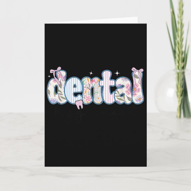 Carte Rdh Registered Dental Hygienist  (Devant)