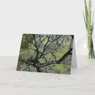 Carte Reach for the Sky Greeting Card