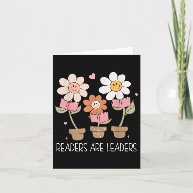 Carte Readers Are Leaders Motivational Reading Book Quot (Devant)