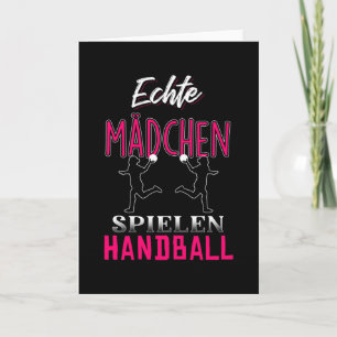 Carte Real Girls Handball