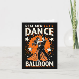 Carte Real Men Danse Ballroom Danse Couple Hommes Femmes