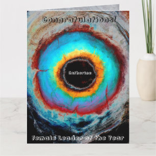 Carte Réalisation Célébration de la reconnaissance réuss