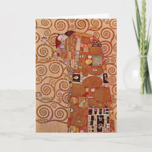 Carte Réalisation par Gustav Klimt, Art Nouveau Vintage