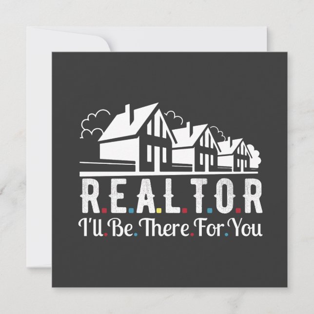 Carte Realtor là pour votre maison (Devant)
