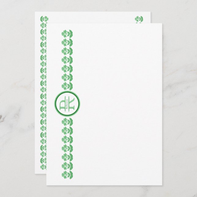 Carte Rebecca (Devant / Derrière)