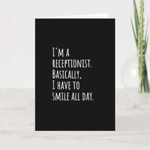 Carte Réceptionniste
