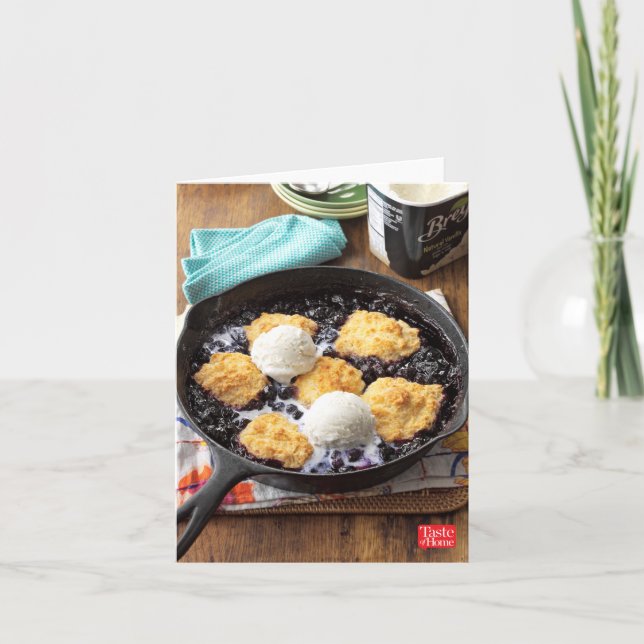 Carte Récession de Bluberry de poêle (Devant)