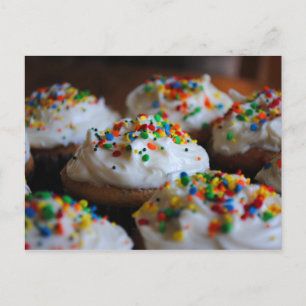 Carte Recette Confetti Cupcakes