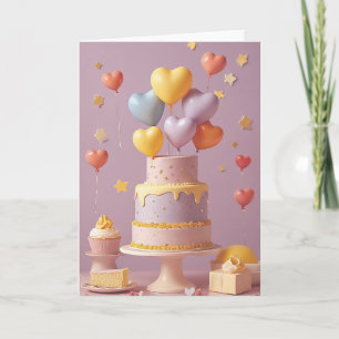 Carte Recette de célébration