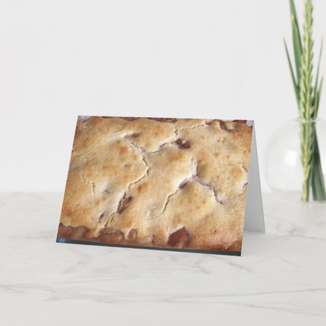 Carte Recette de Cobbler de Fruits (Devant)