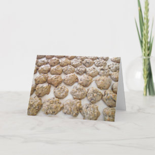 Carte Recette de Cookie Ermite