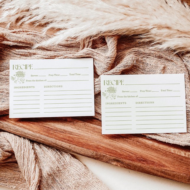 Carte Recette frais hors Fête des mariées du march (Créateur téléchargé)