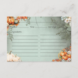 Carte Recette Gourdeuse