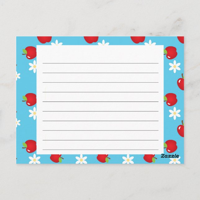 Carte Recette Pommes et Maisies (Dos)