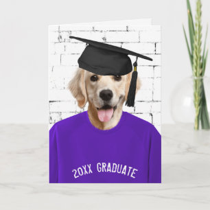 Carte récupérateur doré avec capuchon de graduation