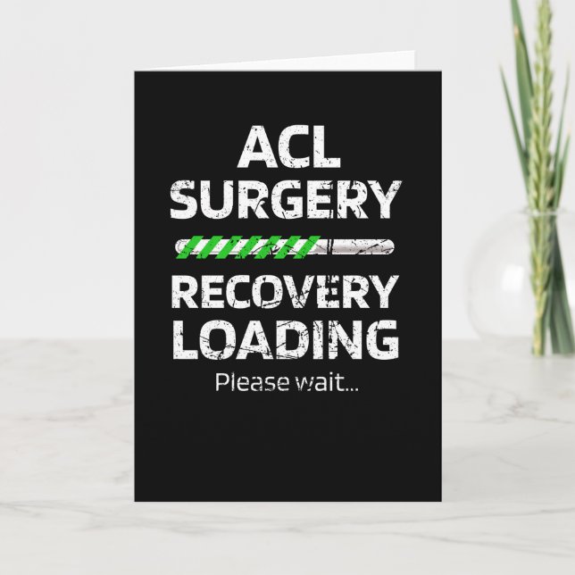 Carte Récupération de chirurgie ACL | ACL Survivant de l (Devant)