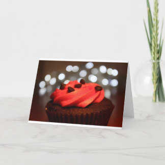 Carte Red Cupcake Delft
