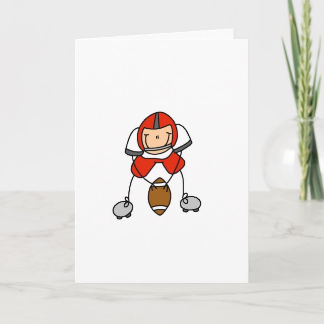 Carte Red Football Player Card (Devant)