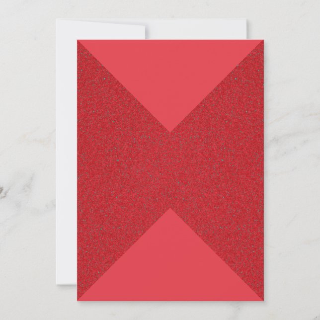 Carte Red Hourglass Tomate – Conception personnali (Devant)