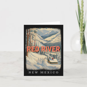Carte Red River New Mexico Nm Skiing Extravaganza Sd778