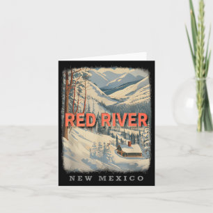 Carte Red River New Mexico Nm Skiing Extravaganza Sd778