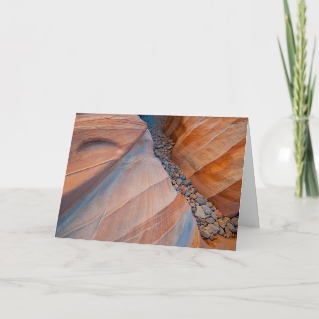 Carte Red Rock Valley Fire State Park Nevada (Devant)