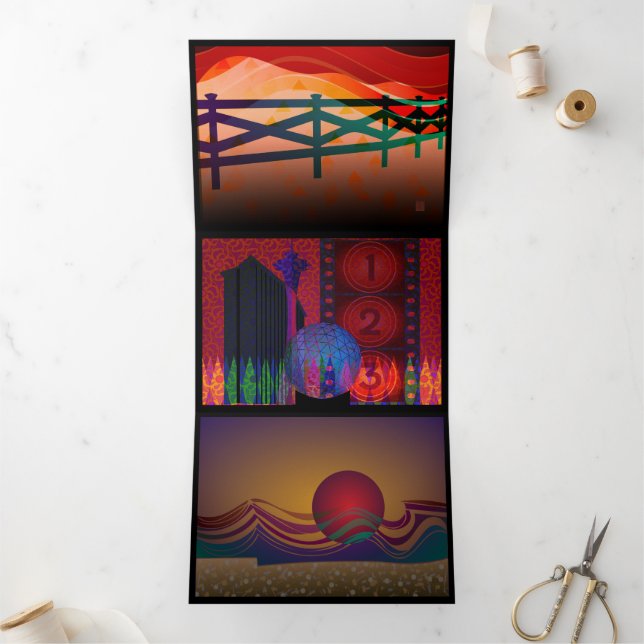 Carte Red Sky Triple (Intérieur)