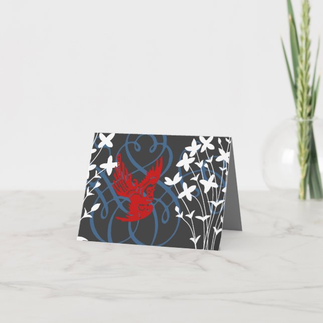 Carte Redbird et Bluets (Devant)