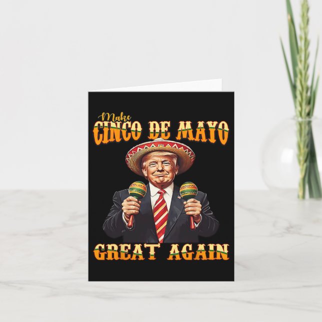 Carte Redonnez sa grandeur au Cinco De Mayo  (Devant)