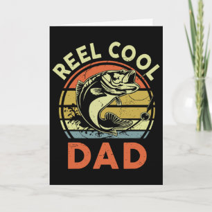 Carte Reel Cool Dad-shirt Cadeau Fête des Pères Drôle B