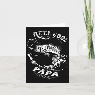 Carte Reel Cool Papa Pour La Pêche Amateurs De Nature