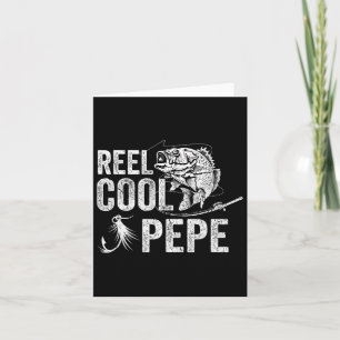 Carte Reel Cool Pepe Fête des pères de pêche Cadeaux