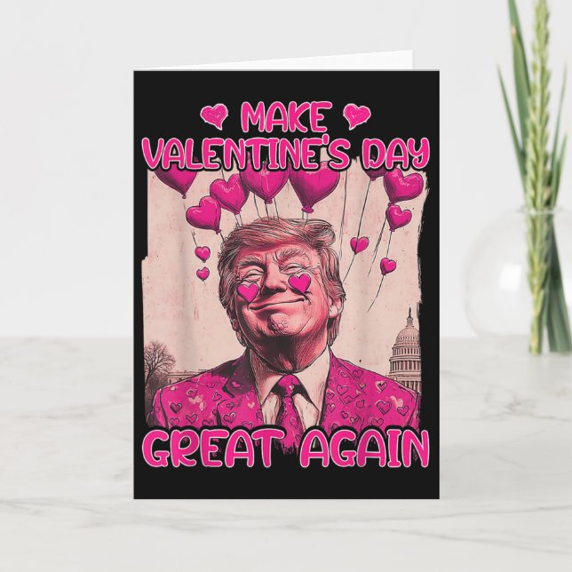 Carte Refaire la Saint-Valentin Grande Encore Drôle Amou (Devant)